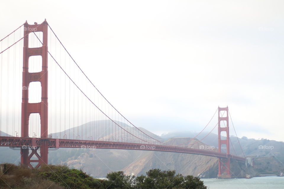 Bridge, Suspension Bridge, Suspension, Connection, Water