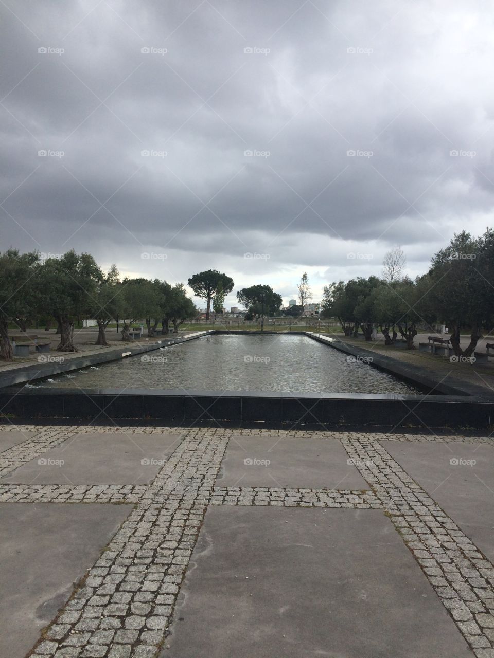 Out of one of the metro station in Lisbon Portugal 🇵🇹 ( like garden)