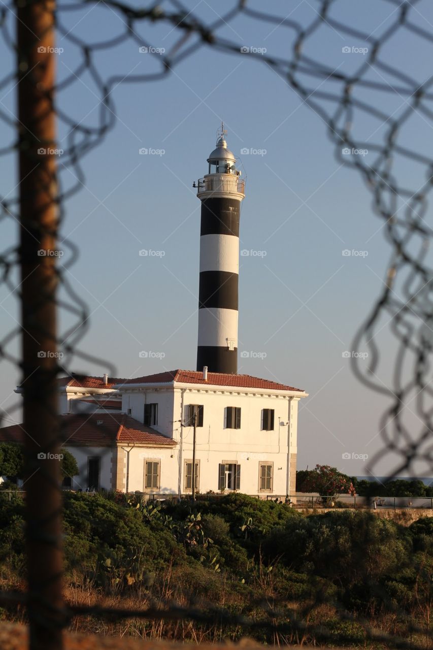 the lighthouse frame