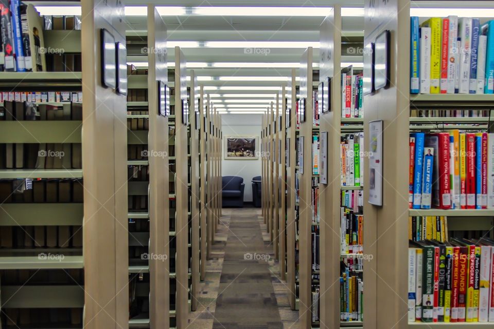 Library hallway
