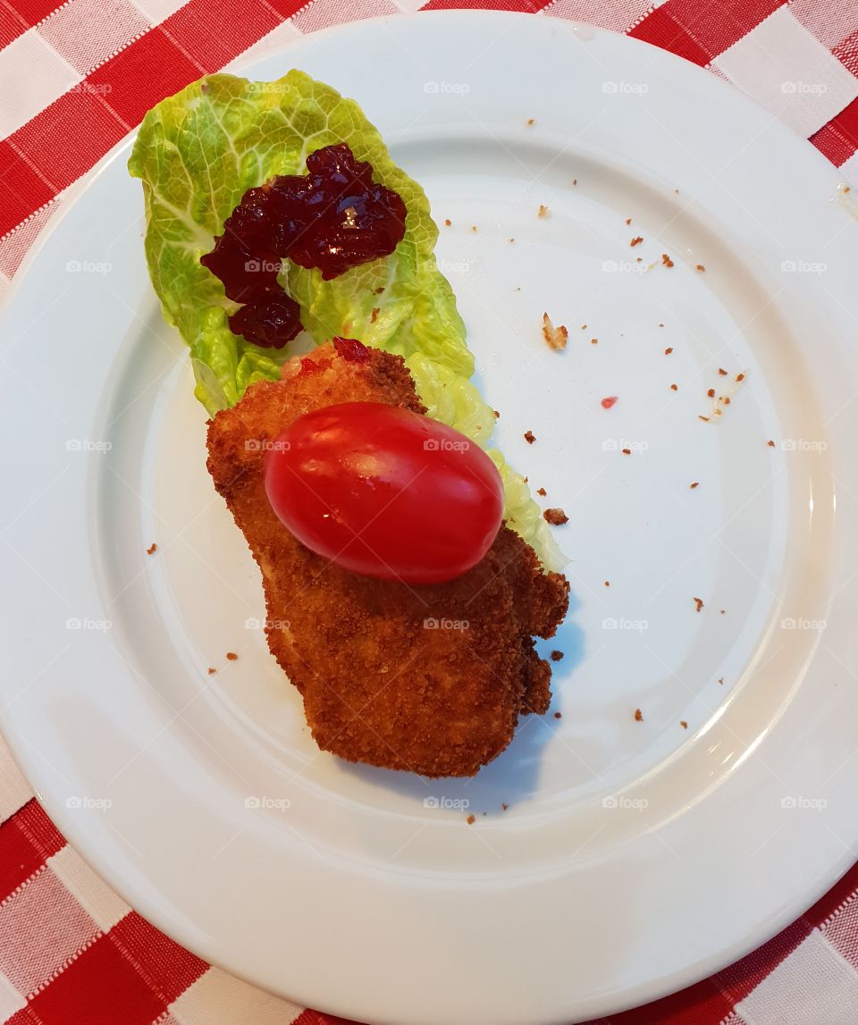 Camembert überbacken