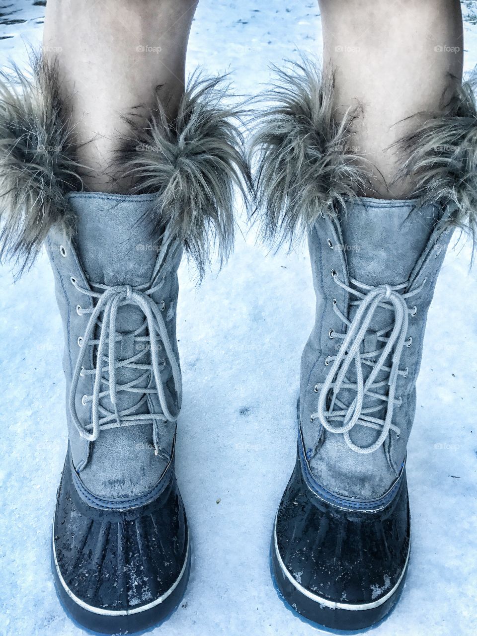 Furry Snow Boots 