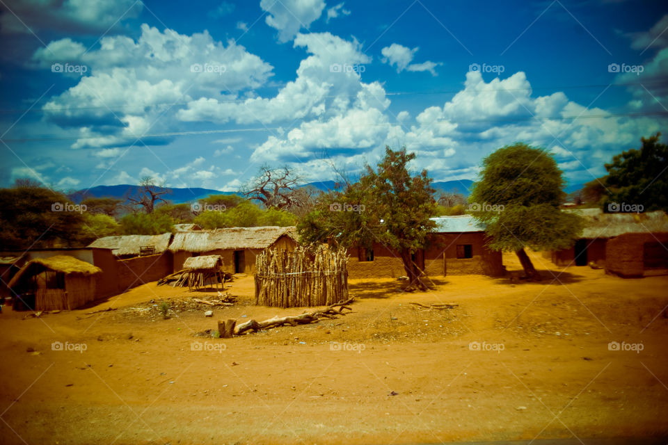 tanzanian village 