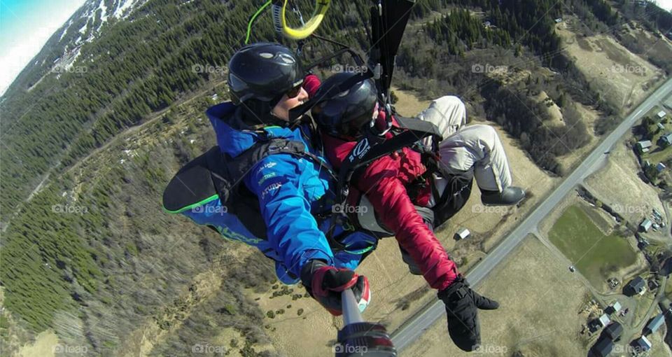 Paragliding!