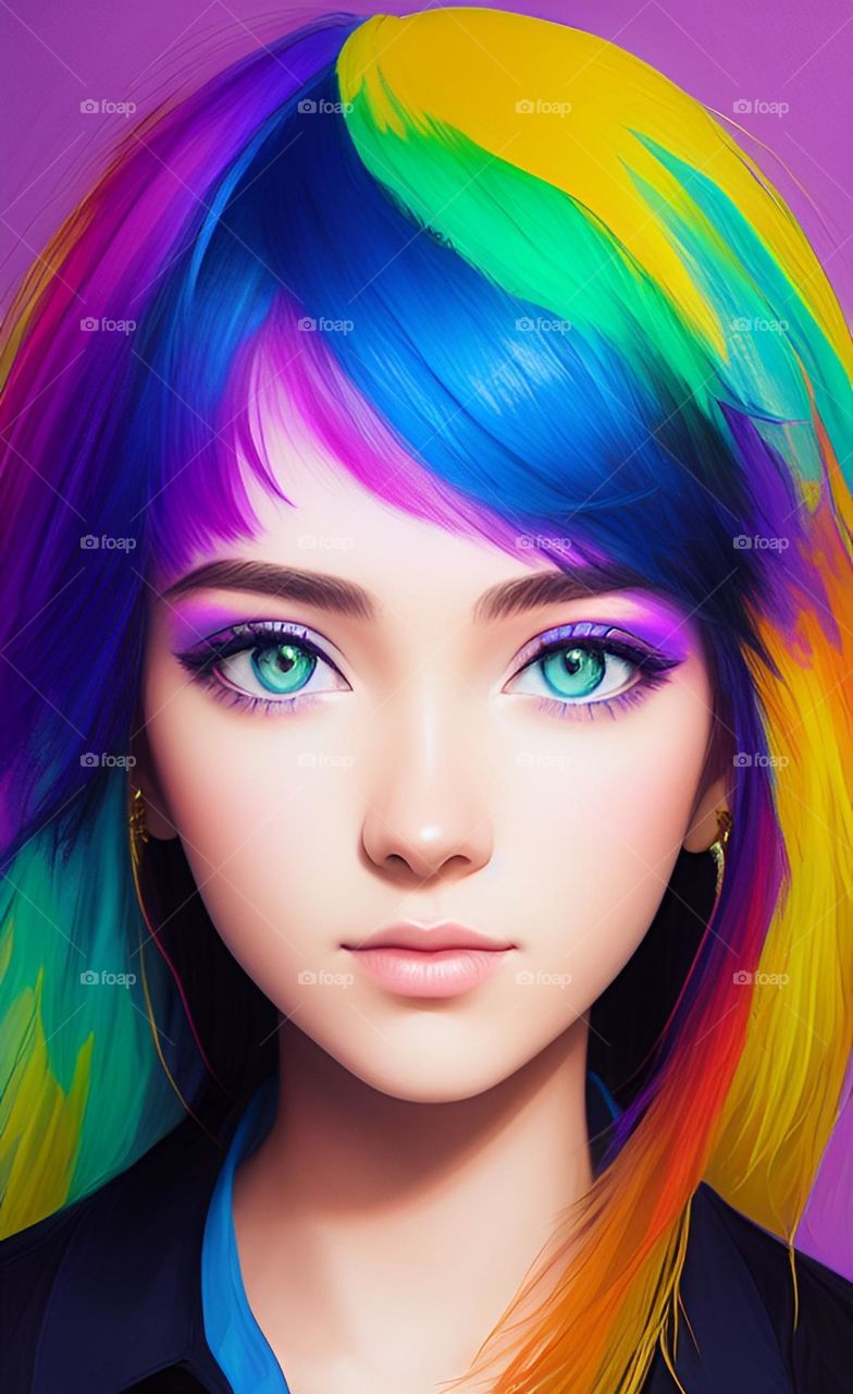 Beautiful girl-digital photos