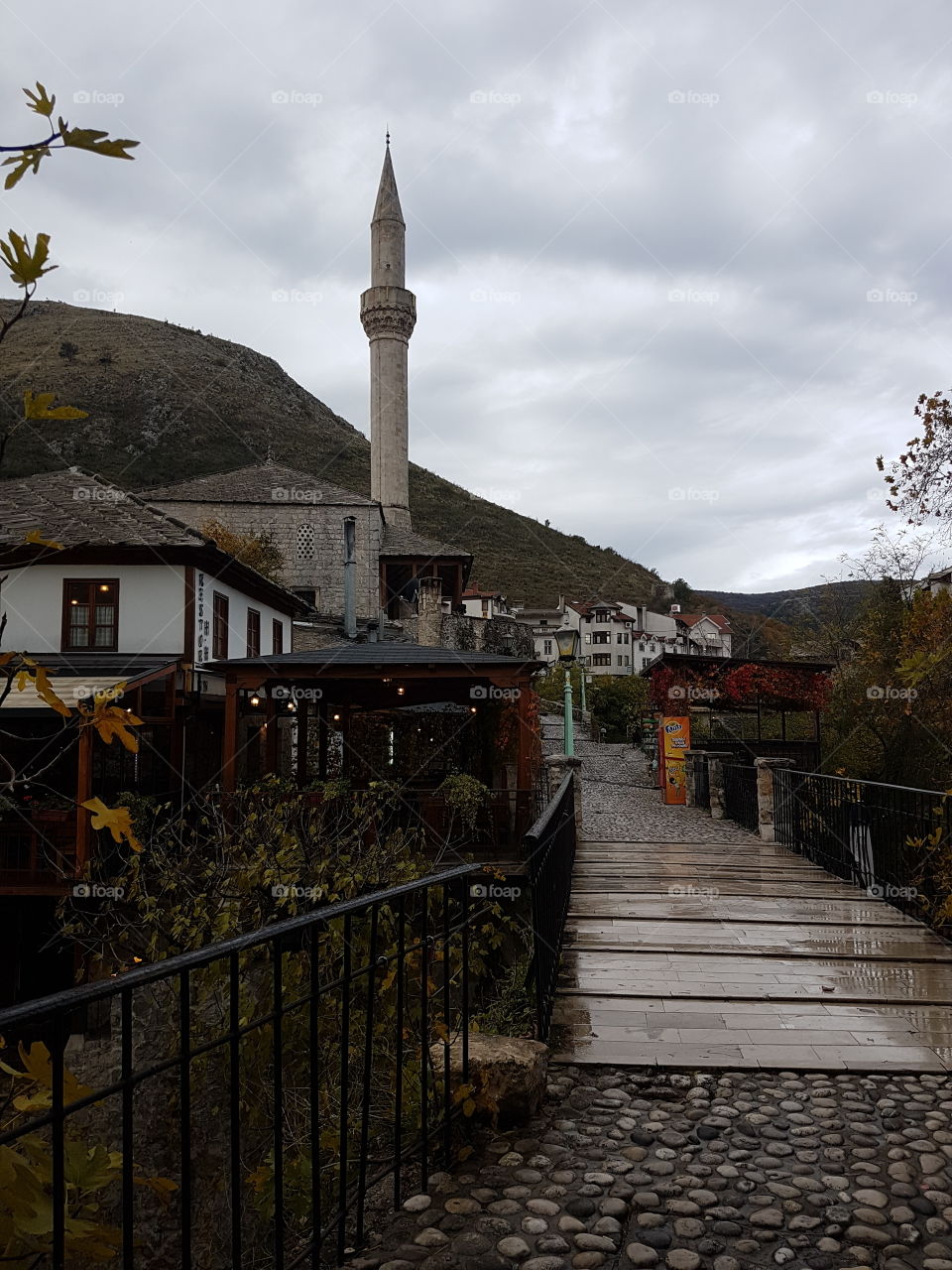 Mostar cityscape 