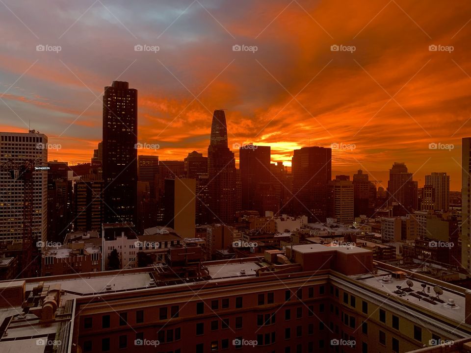 The colorful ass crack of dawn