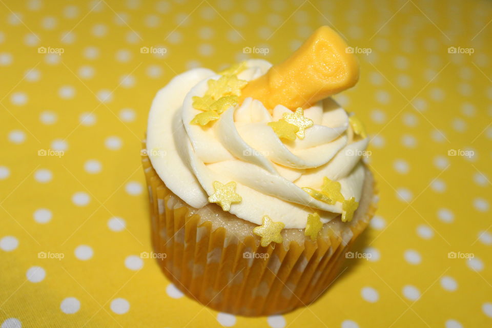 Vanilla Cupcake with Buttercream Icing 