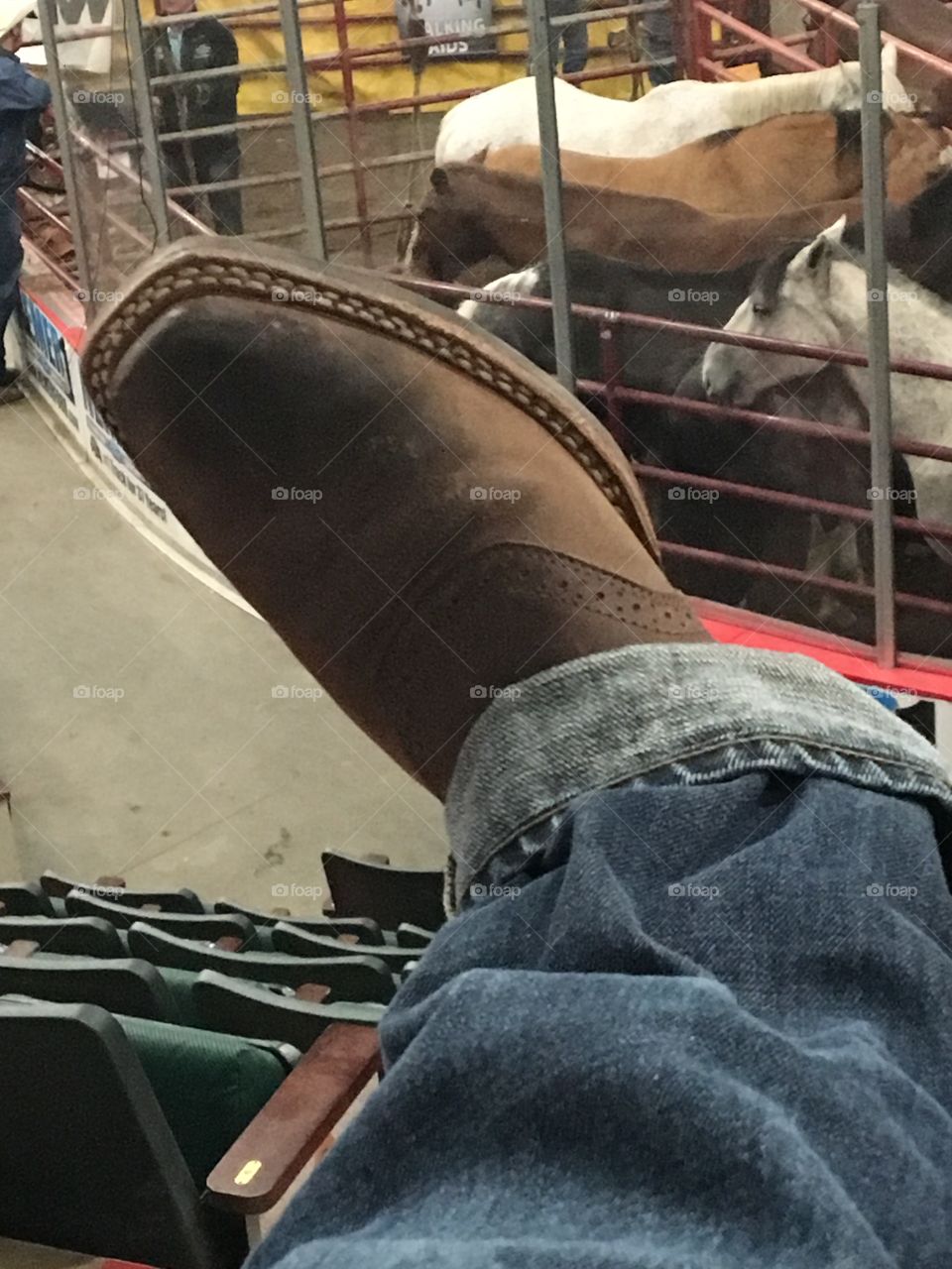 Boot at the rodeo