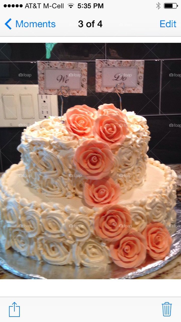 Engagement cake