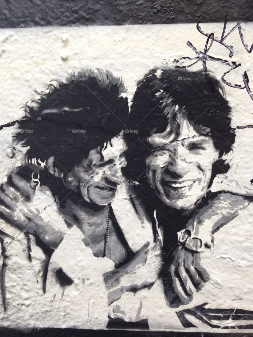 Street art jagger