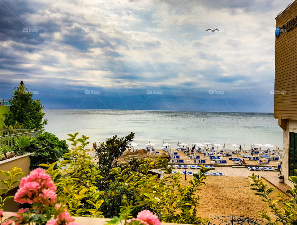 Nesebar beach, Bulgaria