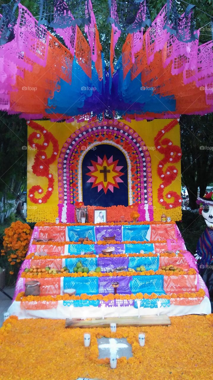 Festejo de dia de muertos