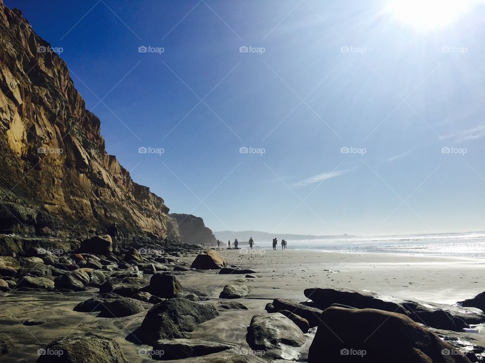 Beachwalk in San Diego