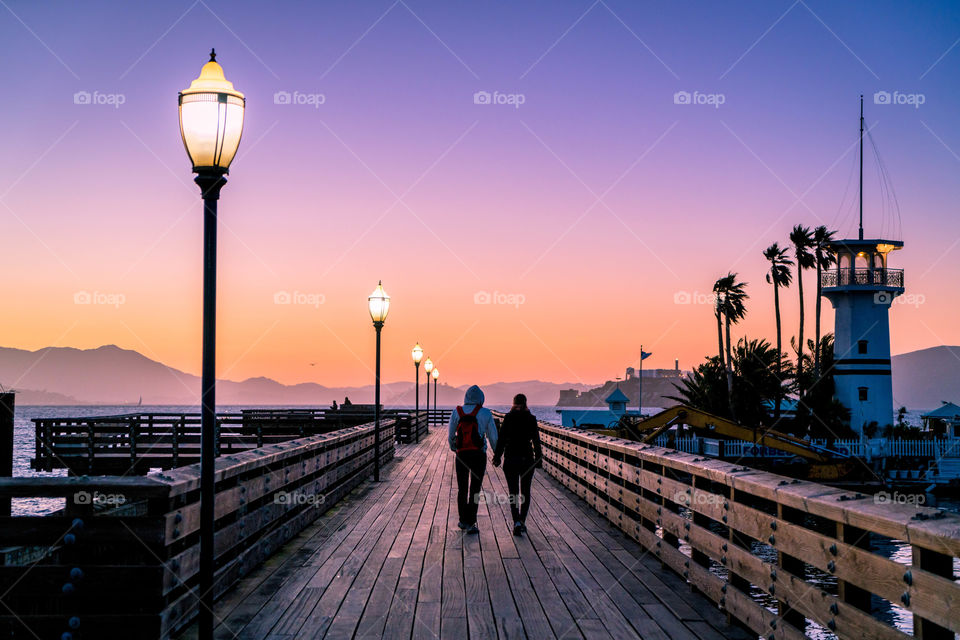 San Francisco pier