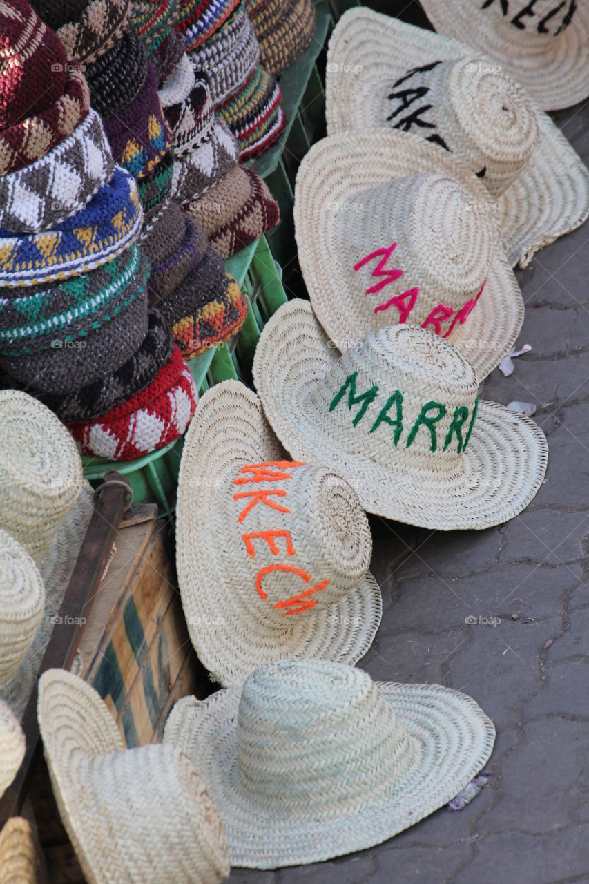 Hats in Morocco 
