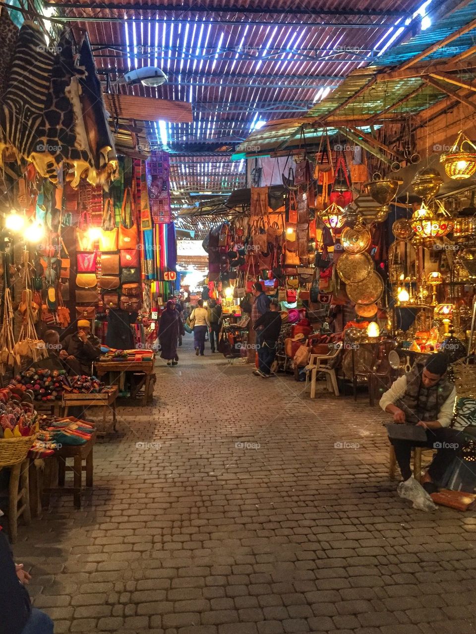 Shopping in the souks