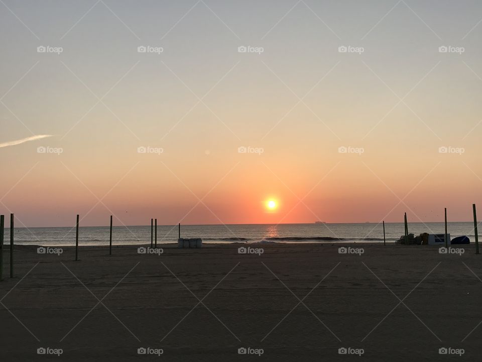Sunrise at Va Beach
