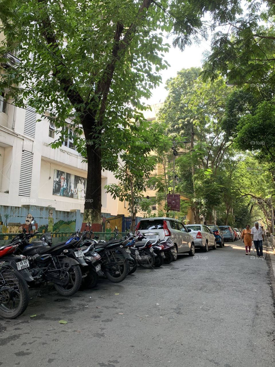 Green shadow cools engines