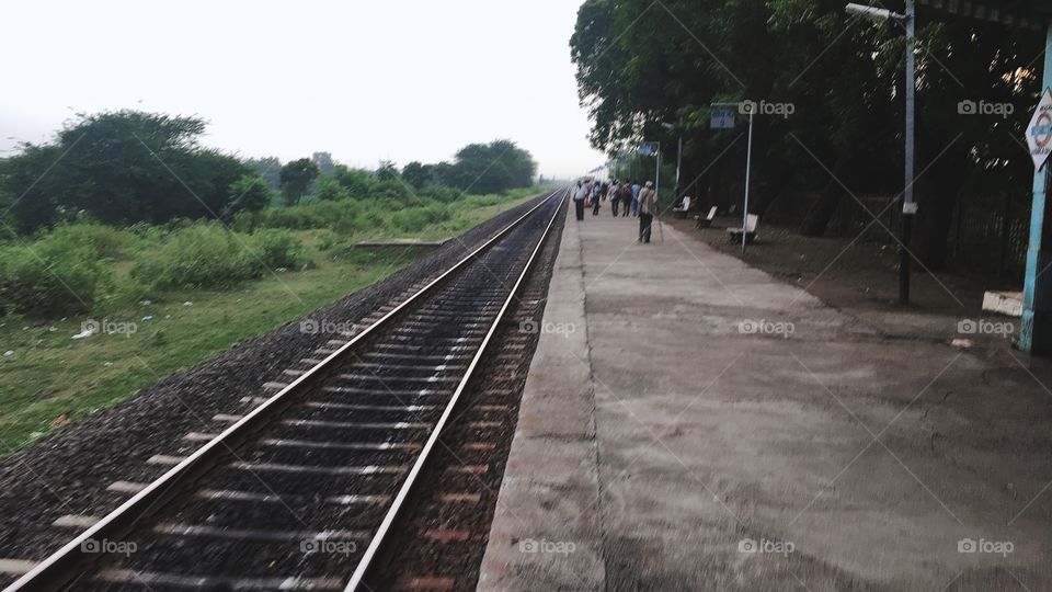 Track of railway