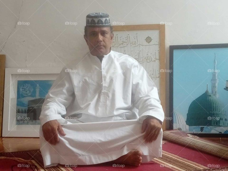 Irmão Oração Meditação Árabe