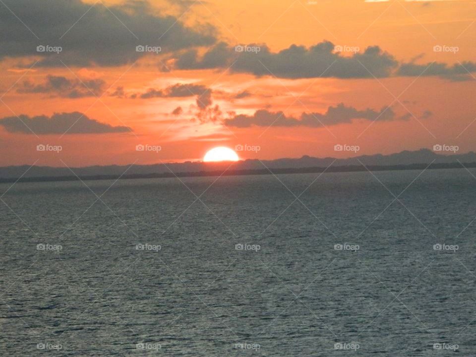 Sunset in Gulf
