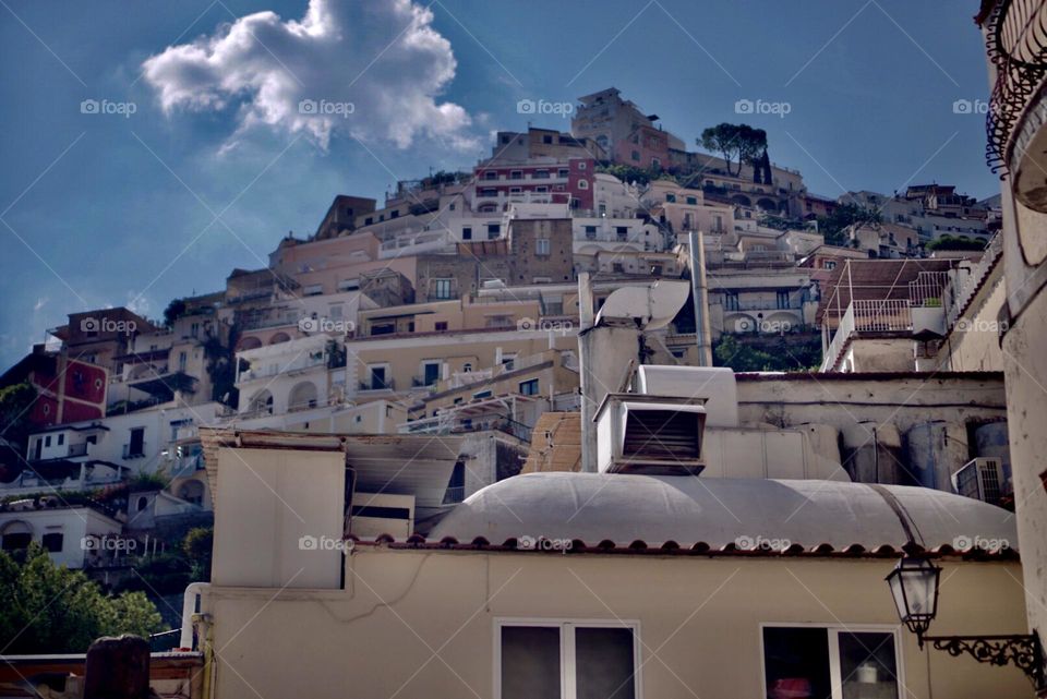 Amalfi coast in Italy