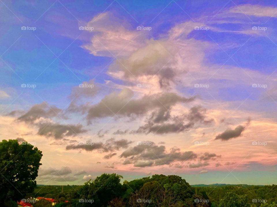 🌄🇺🇸 An extremely beautiful dawn in Jundiaí, interior of Brazil. Cheer the nature! / 🇧🇷 Um amanhecer extremamente bonito em Jundiaí, interior do Brasil. Viva a natureza! 