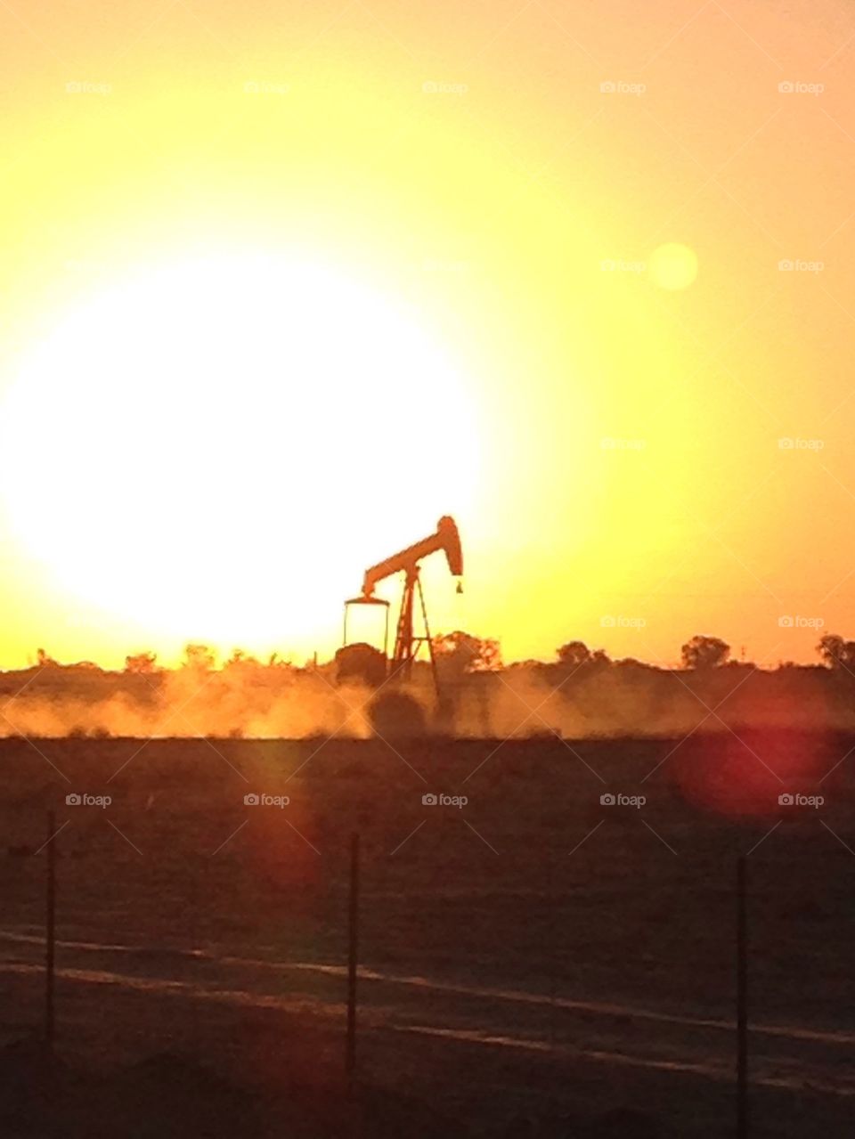 Oilfield Dusk