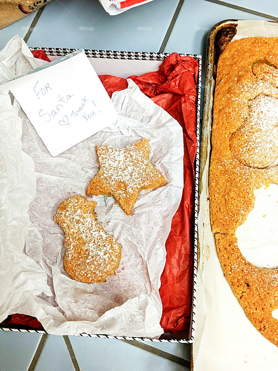 Preparing Snacks for Santa