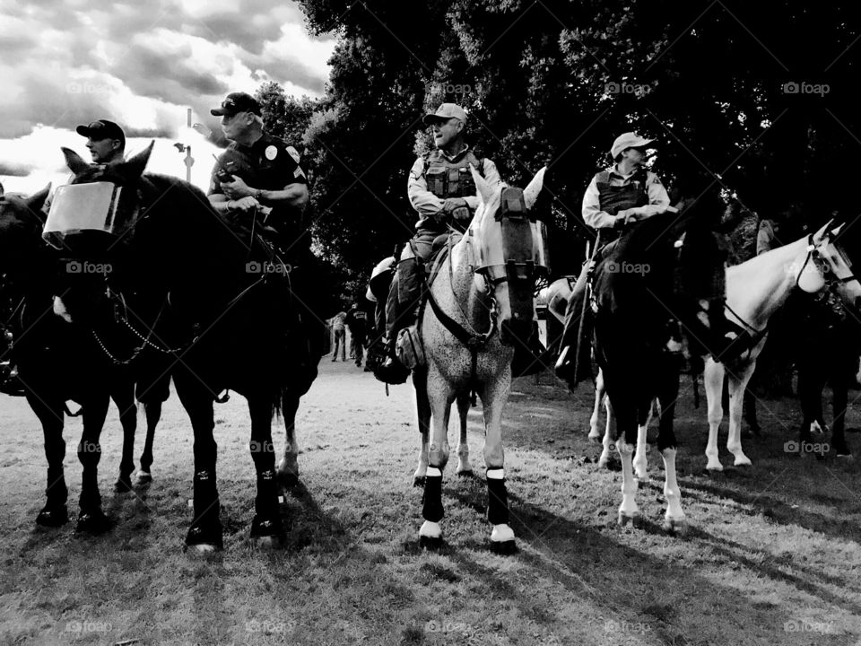 Mounted sheriff 