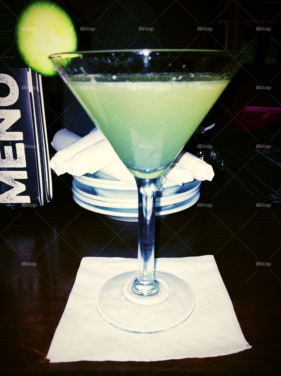 Cucumber martini 