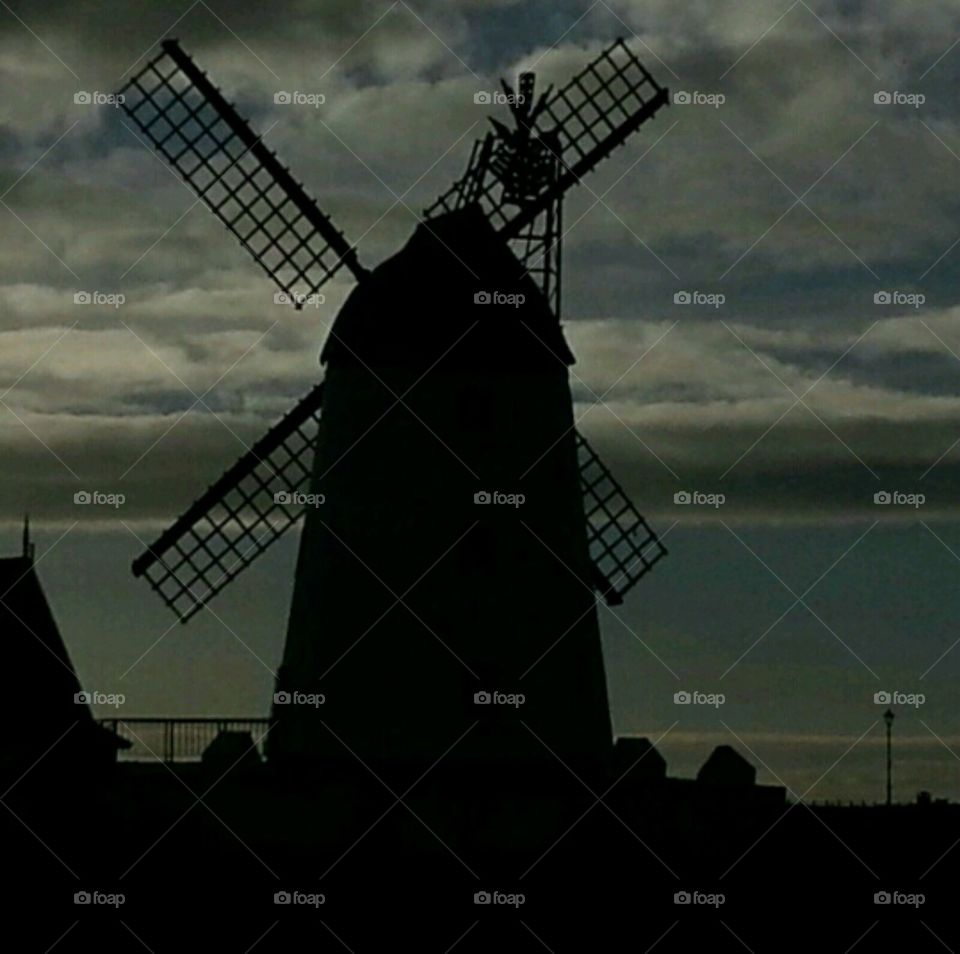 windmill shadows