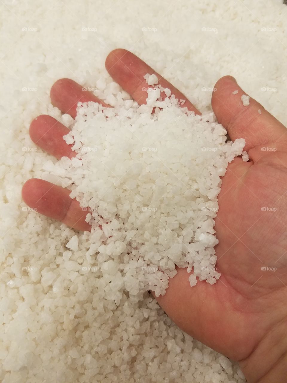 Hand in Salt