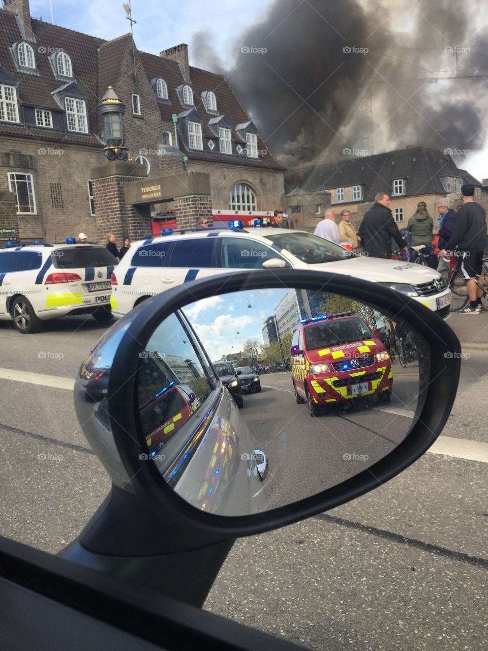 Fire!. On my way home i see this.
Big fire, damage for about 1 million $