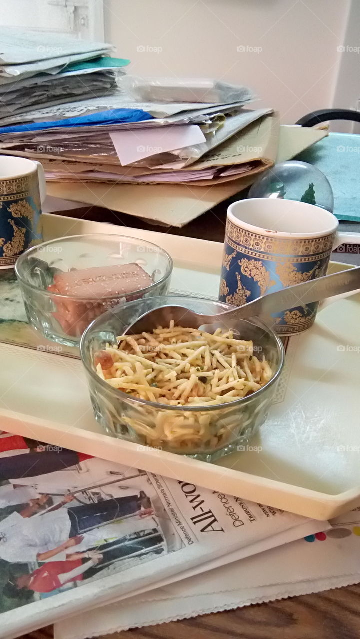 One cup tea in a busy life.