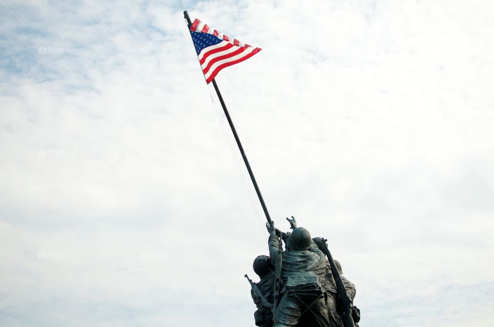 Reaching for the Flag 