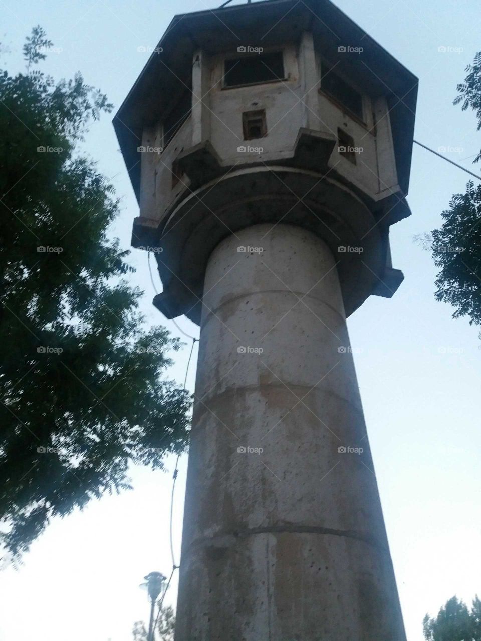 Old East- German watch tower