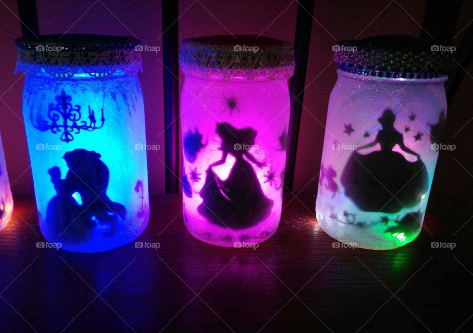 Handmade Disney Inspired Lanterns