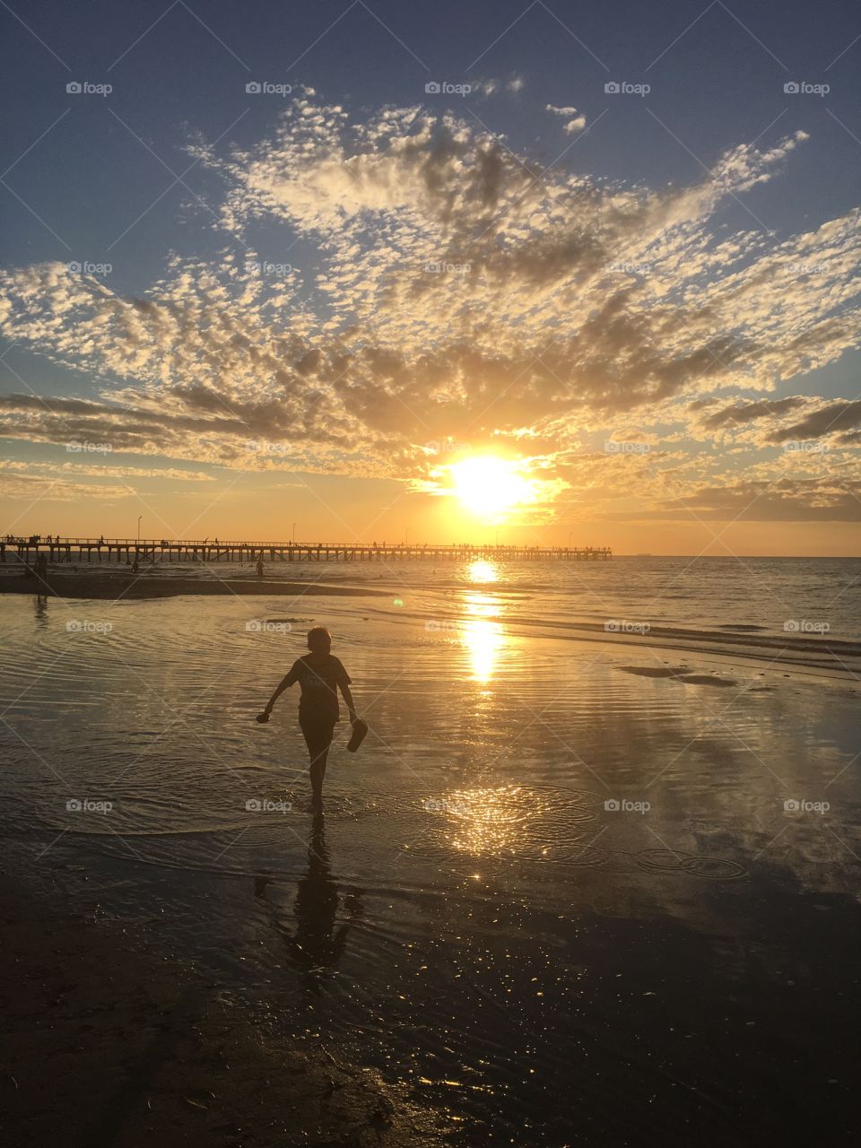 Semaphore beach sunset