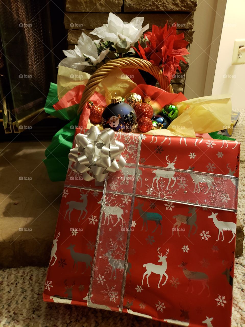 Christmas wrapping gift