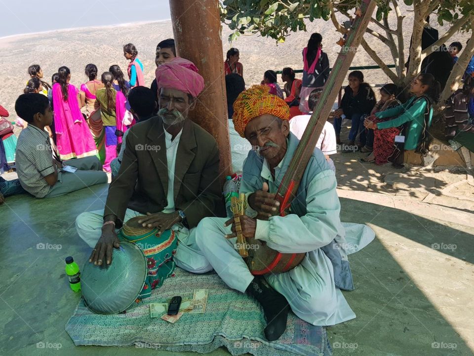 folksong artist of kutch Gujarat in India