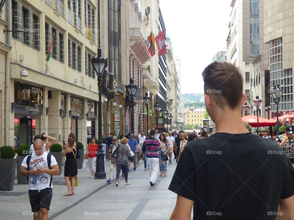 Always look in front