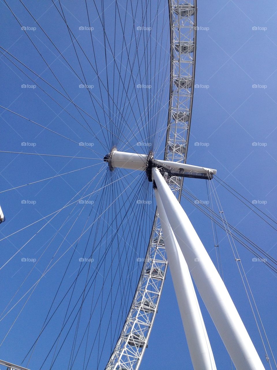 summer london eye attraction by anorbika