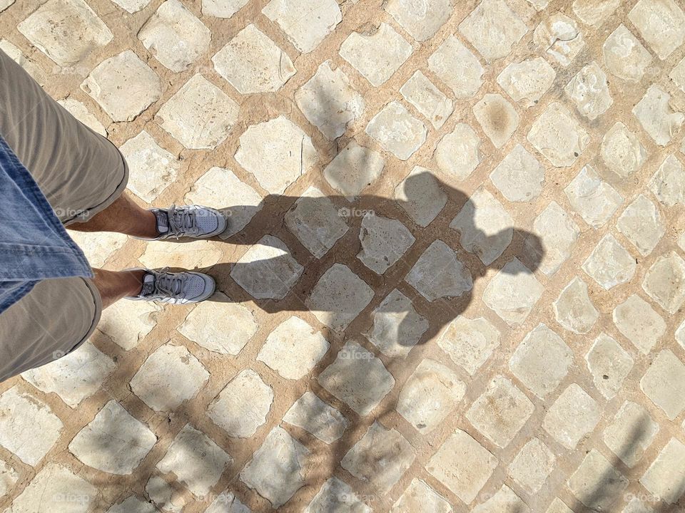 shadow in Djerba
