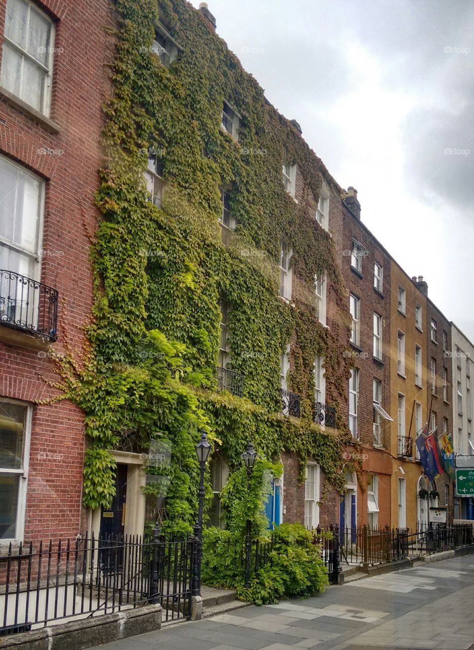 Architecture old in Dublin