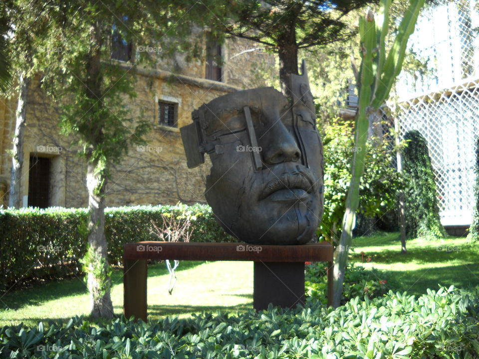 Scultura in giardino