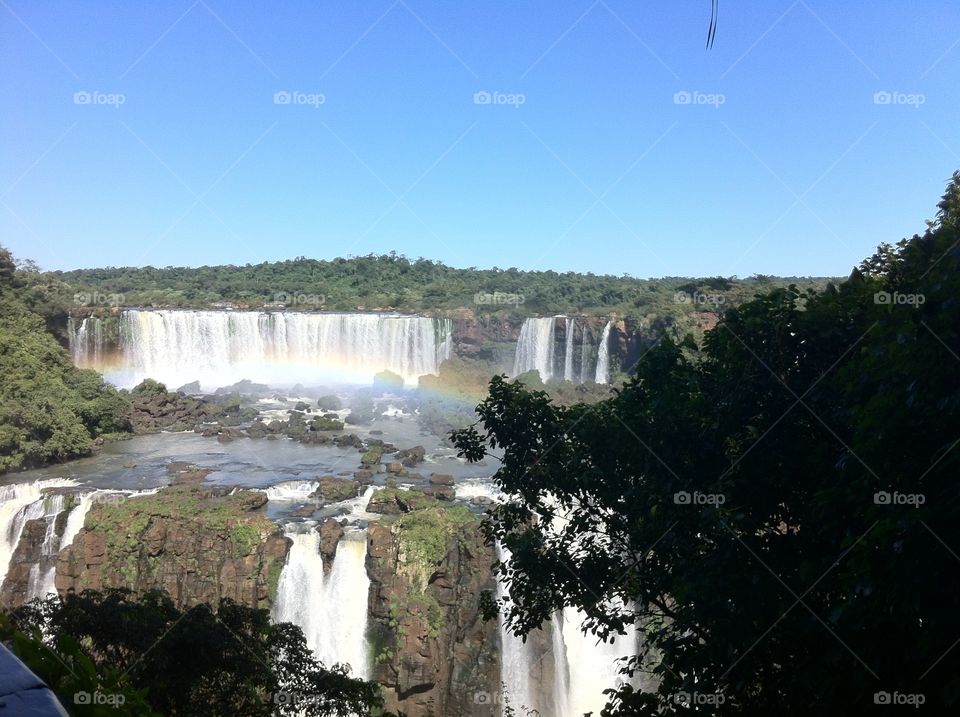Cataratas do Iguaçu. Beleza natureza. Cidade de foz Iguacu. Brasil 
Maravilhas da natureza 