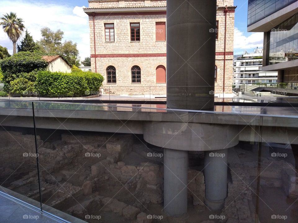 Ancient Ruins underneath building!