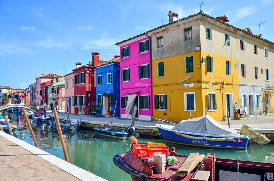 Venice- Burano the most colourful island